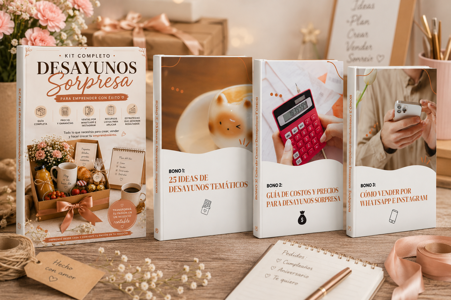 Ebook Emprendé Creando desayunos sorpresa